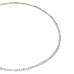 Accessorize London Silver-Plated Choker Necklace image 5