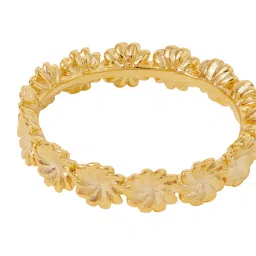 Accessorize London Gold-Plated Flower Ring image 5