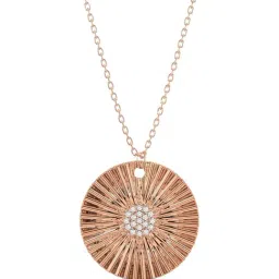 Silvermist 925 Sterling Silver Sunshine Chain Pendant for Women & Girls-image-38