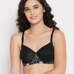 Clovia Black Printed Padded Bra-picture-10