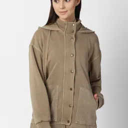 Forever 21 Brown Regular Fit Jacket-image-41