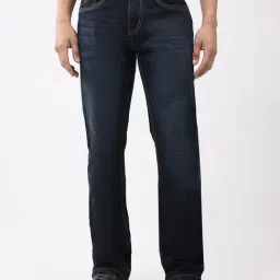 Monte Carlo Navy Bootcut Fit Jeans-image-16