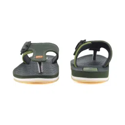Sparx Men's Green T-Strap Sandals image 5