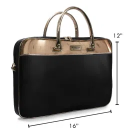 Modern Myth Black Large Laptop Handbag image 5
