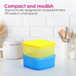 Varmora V Fresh Multicolor Plastic Food Storage Containers - Set of 2 image 5
