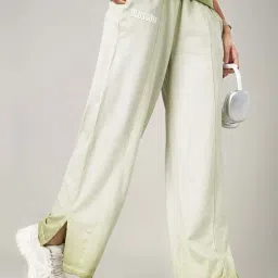 Ajile by Pantaloons Green Cotton Trousers image 4