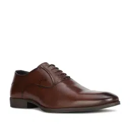 Bata Men's RICK Brown Oxford Shoes image 2