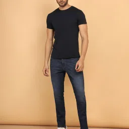 Wrangler Bostin Blue Slim Fit Lightly Washed Jeans image 5