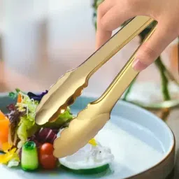 DAILY RITUALS ?Gold ?Stainless Steel ?Mesclun Tong (9 inch) image 5