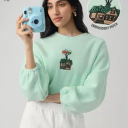 The Souled Store Disney Pixar's Up Women Oversized Sweatshirt-image-35