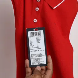 Tommy Hilfiger Red Cotton Regular Solid Dress image 5