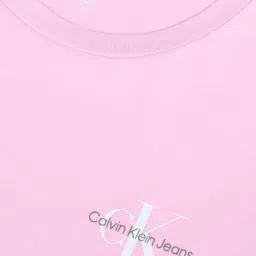 calvin klein jeans Calvin Klein Bright White & Bella Logo Slim Fit T-Shirt - Pack of 2 image 5