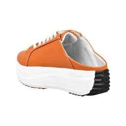 Shoetopia Kids Tan & White Casual Sneakers image 5