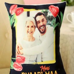 FNP Multicolor Canvas Printed Best Mom Son Personalised Cushion-picture-13