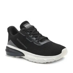 Woodland Men's Black Running Shoes image 3