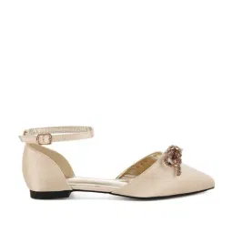 Rag & Co Women's Golden Ankle Strap Sandals image 2