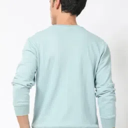 Rare Rabbit Turquoise Regular Fit Graphic Sweatshirt image 2