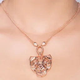 Just Cavalli Rose Gold Just Rete Princess Necklace-picture-15