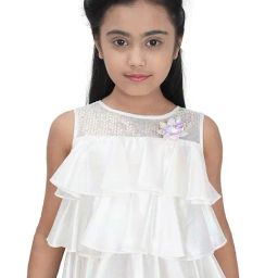 Tiny Girl White Embellished Top-picture-41