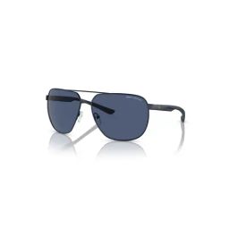 armani exchange Armani Reinvented Classic Blue UV Protected Square Sunglasses for Men 0AX2047S60998063-picture-32