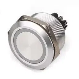 RS PRO Illuminated Push Button Switch Momentary 30.2 mm DPST Red LED 250 V AC, 2489259-picture-15