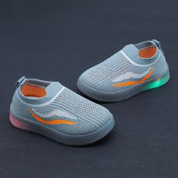 NEW STEPS Kids Round Toe LED Sneakers-picture-20