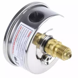 Bourdon G 1/4 Analogue Pressure Gauge 250 Bar Back Entry 63 mm Outside Diameter, MIT3F22B35 image 3