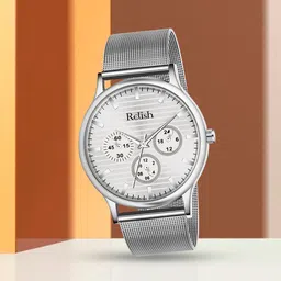 Relish Men Dial & Stainless Steel Straps Analogue Watch RE-NW2005-image-22