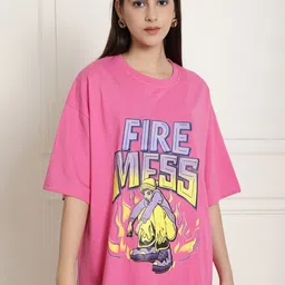 Tromko Women Printed T-shirt-image-12