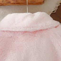 StyleCast x Revolte Infant Girls Spread Collar Applique Overcoat image 2