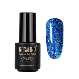 ROSALIND Long Lasting UV LED Soak-Off Gel Nail Polish - Shade W05-picture-24