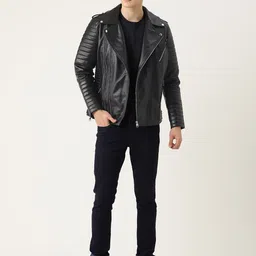 Leather Retail Men Lightweight Pure Leather Jacket image 5