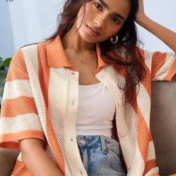 The Souled Store Multi Loose Color-Block Shirts-picture-0