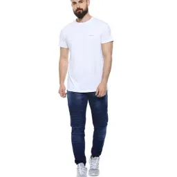 Campus Sutra Dark Blue Slim Fit Jeans image 5