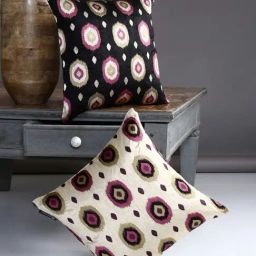 Romee Multicolor Polyester Cushion Covers (40 x 40 cm) - Set of 2-picture-15
