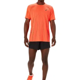Asics Sunrise Red Regular Fit Printed Sports T-Shirt image 5
