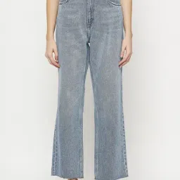 Camla Blue Regular Fit Mid rise Jeans-image-0