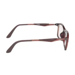 Ted Smith Festive Brown Wayfarer Unisex Eye Frames image 4