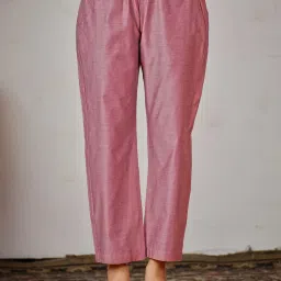 Ishin Pink Embroidered Kurta With Pant & Dupatta image 5