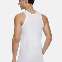 CAVENDERS Pack Of 4 Cotton Basic Vests soft White Premium quality Dno-v67st image 2