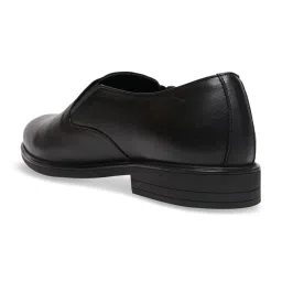 Regal Men's Black Formal Loafers image 5