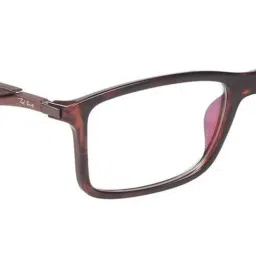 Ted Smith Festive Brown Wayfarer Unisex Eye Frames image 5