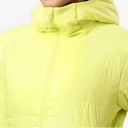 FORCLAZ By Decathlon Yellow Plain Padded Jacket image 5
