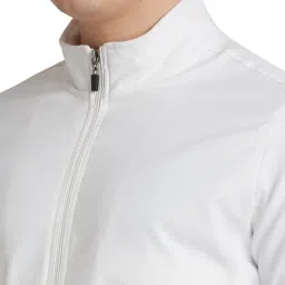 Park Avenue White Regular Fit Jacket image 5