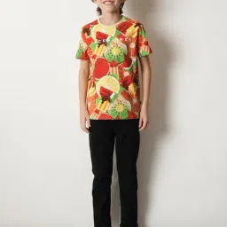 Jack & Jones Junior Multicolor Printed T-Shirt image 4