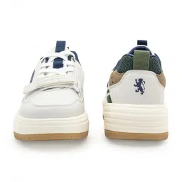 Red Tape Men's Hustle Collection Beige & Navy Casual Sneakers image 5