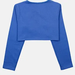 Kiddopanti Pink & Blue Regular Shrugs 2 Shrug image 5