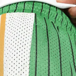 Puma T7 Archive Green Relaxed Fit Striped Sports Shorts image 5