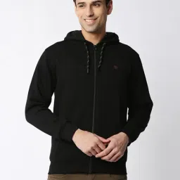 Dragon Hill Black Full Sleeves Hooded Sweatshirt-image-17