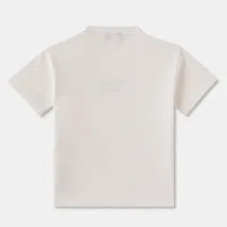 R&B Boys Ivory Cotton Printed T-Shirt image 2